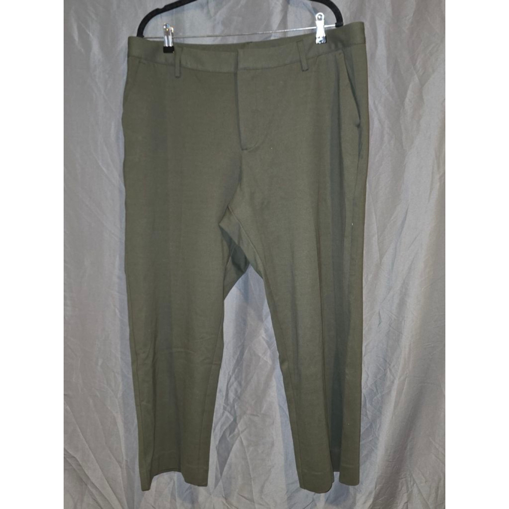 Women's Petite Principle Olive Green Trousers 18P